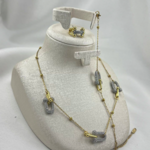 Parure tifany acier inoxydable